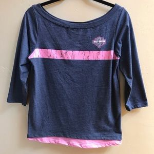 Harley-Davidson Cute T-Shirt Size L